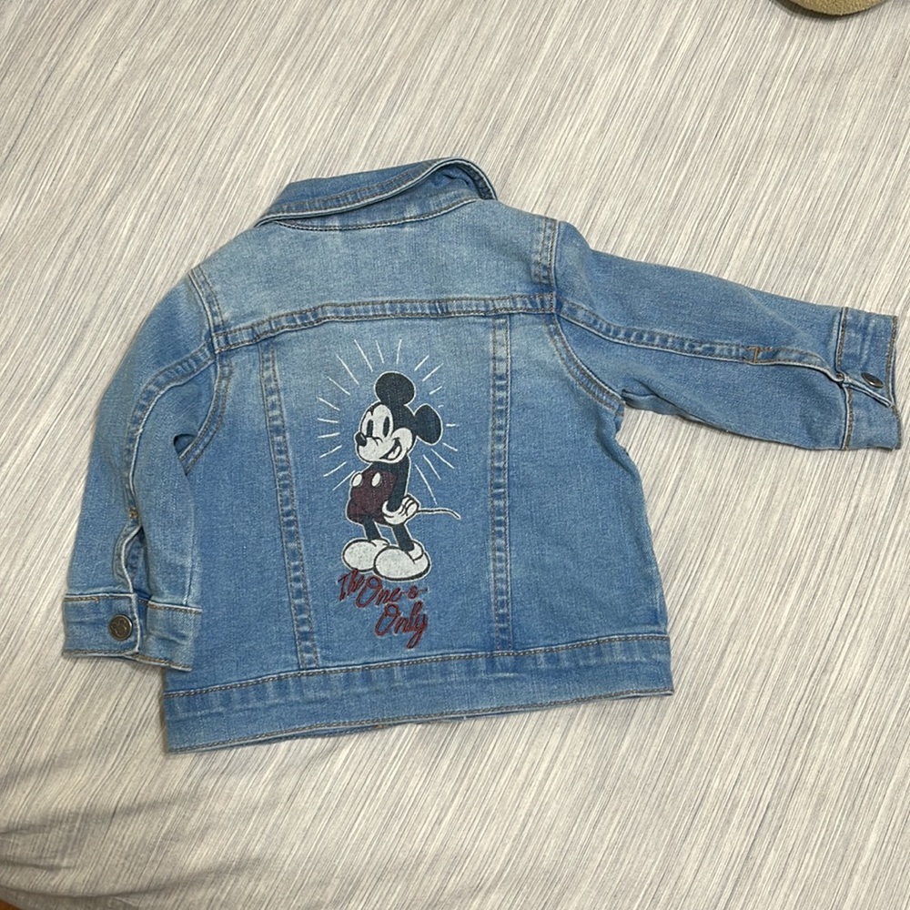 DISNEY Mickey Mouse Denim Jacket